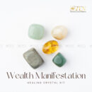 Wealth Manifestation Healing Crystal Kit