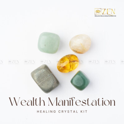 Wealth Manifestation Healing Crystal Kit
