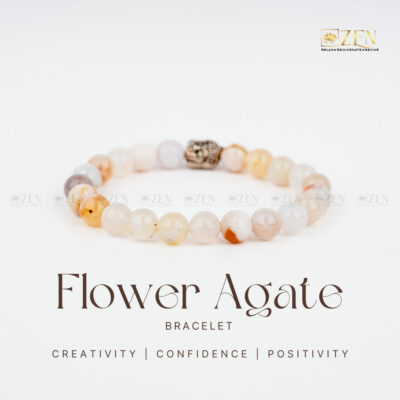 Flower Agate Bracelet