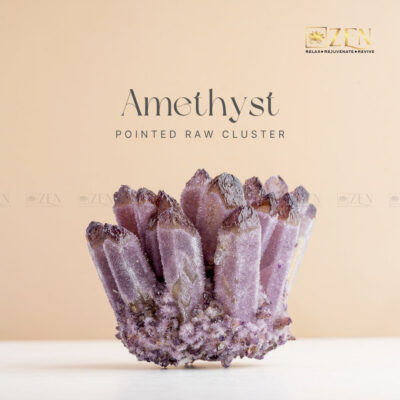 Amethyst Pointed Raw Cluster