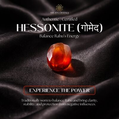 Hessonite (गोमेद)