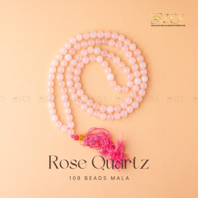 Rose Quartz Mala