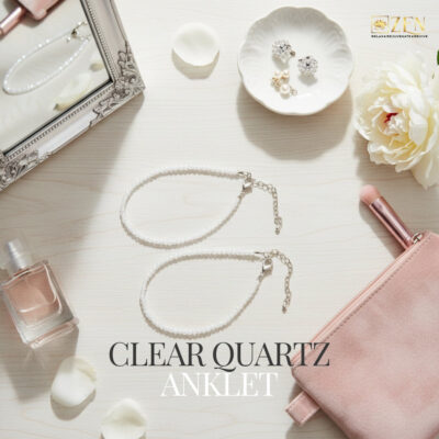 Clear Quartz Anklet [Pack Of 2]