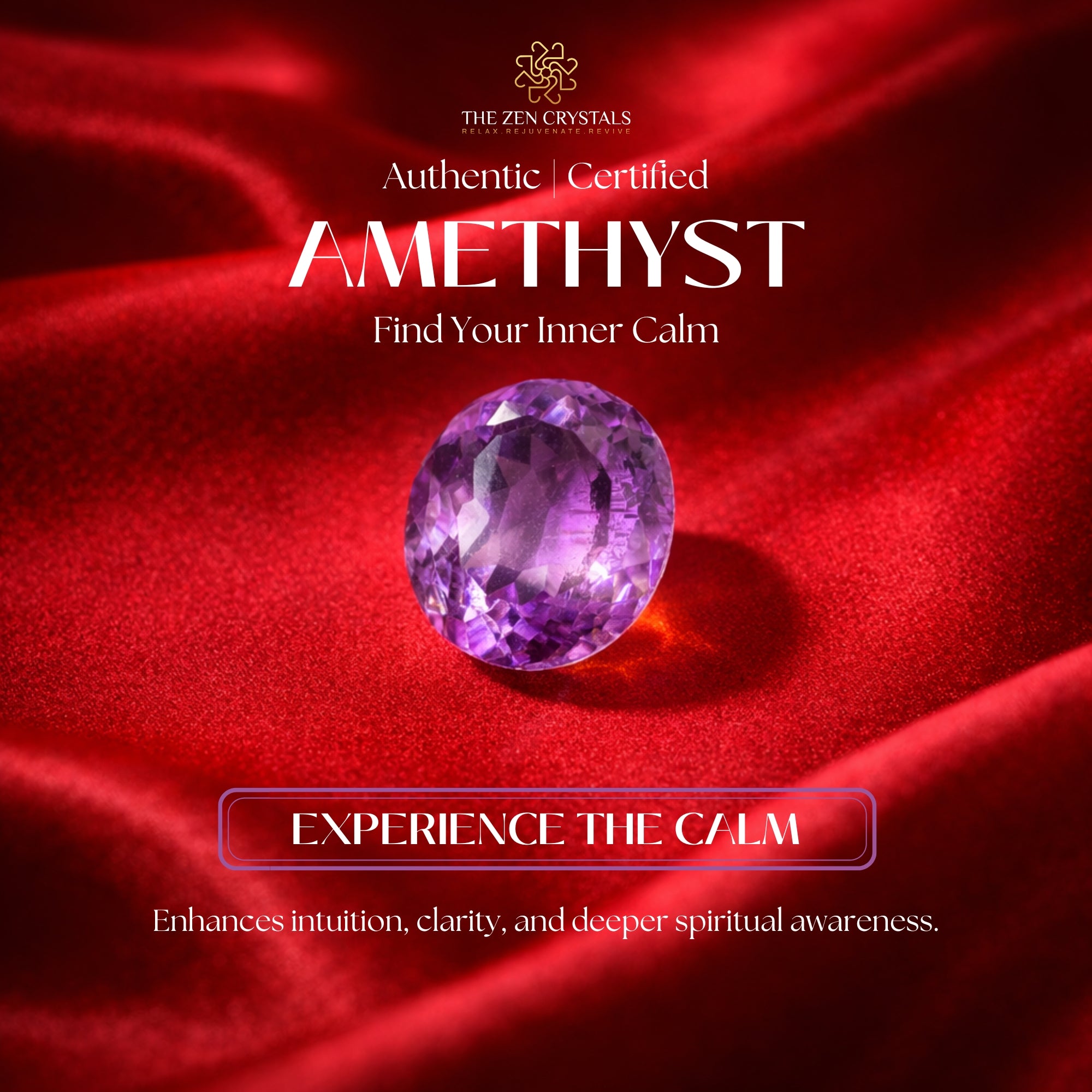 Amethyst Stone (कटैला/जमुनिया)