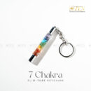 7 Chakra Slim-Tube Keychain