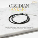 Black Obsidian Anklet [Pack Of 2]