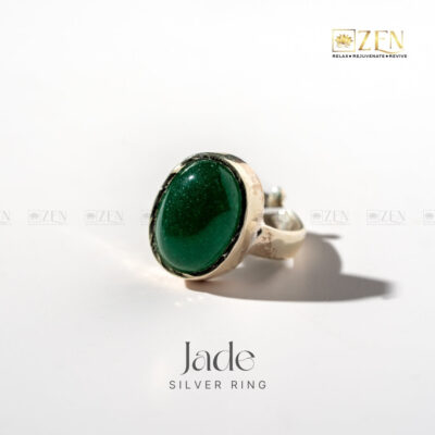 Jade Silver Ring