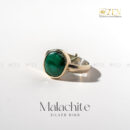 Malachite Silver Ring