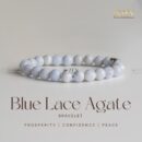 Blue Lace Agate Bracelet