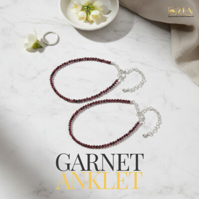 Garnet Anklet [Pack Of 2]