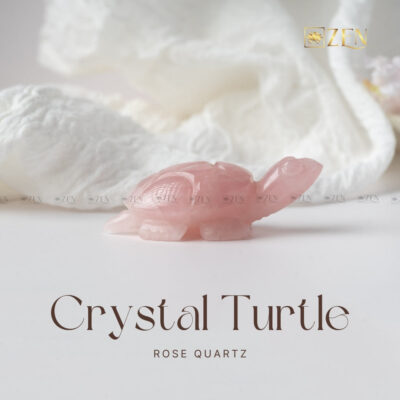 Rose Quartz Turtle