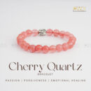 Cherry Quartz Bracelet